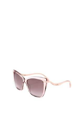 Gafas de sol mujer - Categoría 2 - Jimmy Choo - Dorado y gris