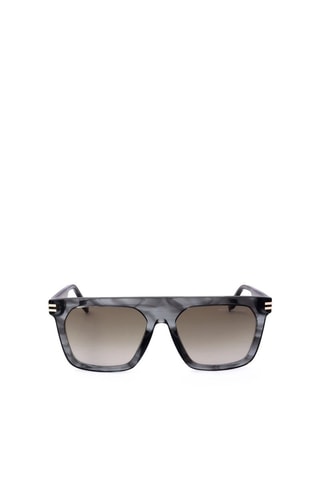 Lunettes de soleil homme - Catégorie 2 - Marc Jacobs - Marron et gris