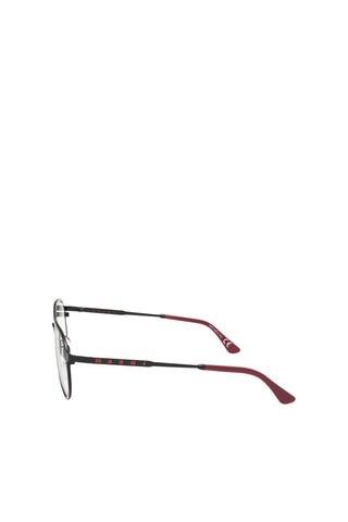 Lunettes de vue mixte - Marni - Noir et rouge