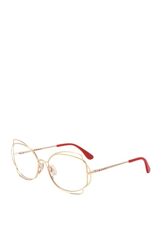 Lunettes de vue  femme - Marni - Rouge et doré