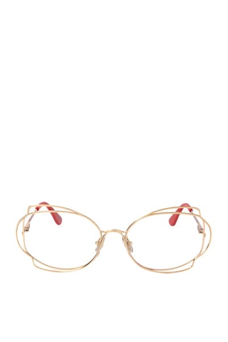 Lunettes de vue  femme - Marni - Rouge et doré