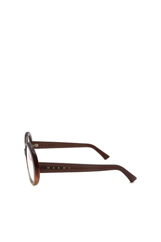 Lunettes de vue femme - Marni - Beige et marron