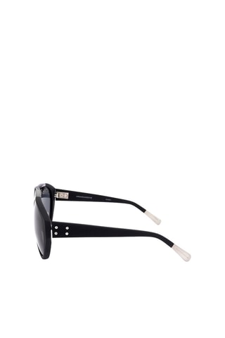 Lunettes de soleil homme - Catégorie 2 - Kris Van Assche by Linda Farrow - Noir