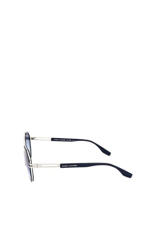 Lunettes de soleil homme - Catégorie 2 - Marc Jacobs - Bleu et argenté