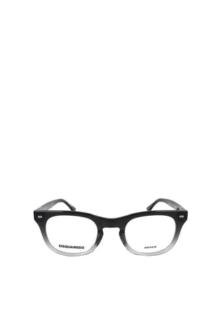 Lunettes de vue homme - Dsquared2 - Noir et gris