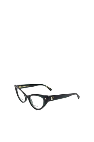 Lunettes de vue femme - Dsquared2 - Noir et vert
