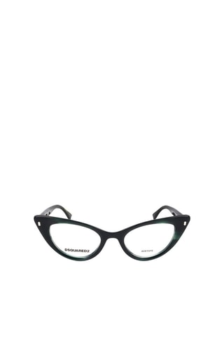 Lunettes de vue femme - Dsquared2 - Noir et vert