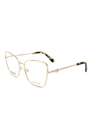 Lunettes de vue femme - Dsquared2 - Bleu et doré