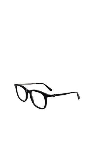 Lunettes de vue homme - Moncler - Noir et argenté