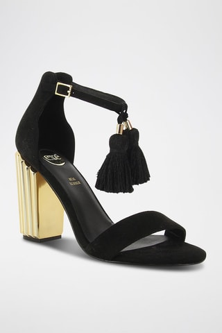 Sandales à talons - Noir