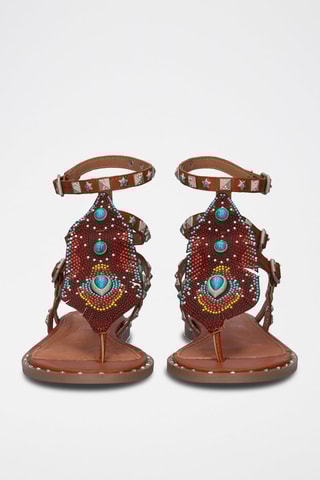 Sandali alla schiava - Marrone