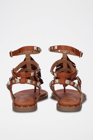 Sandali alla schiava - Marrone