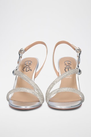 Sandali con tacco - Argentato -  e 