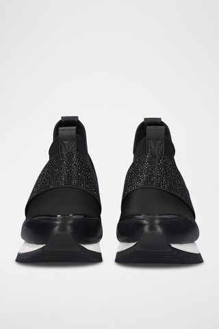 Slip-on con zeppa - Nero