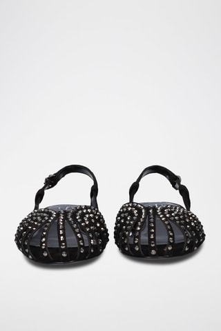 Sandali con tacco - Nero