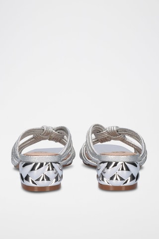 Sandali con tacco Katy - Argentato - 