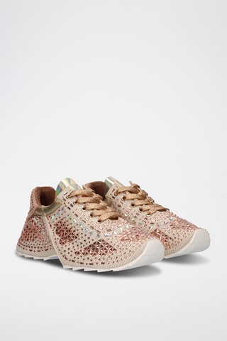 Sneakers in pelle - Dorato