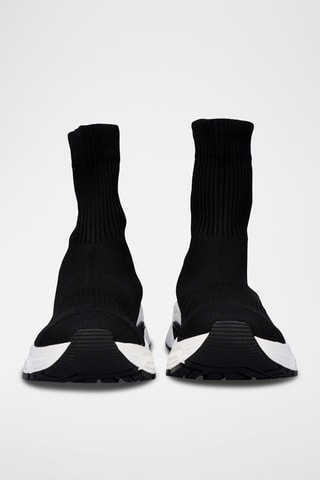 Sneakers a calza - Nero