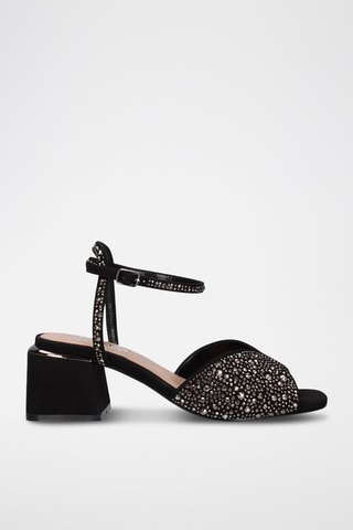 Sandales à talons Carmen - Noir