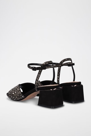 Sandales à talons Carmen - Noir