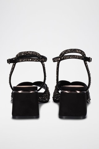 Sandales à talons Carmen - Noir