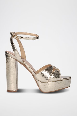 Sandales à talons Ophelia - Doré