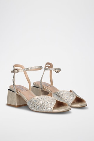 Sandales à talons Carmen - Doré