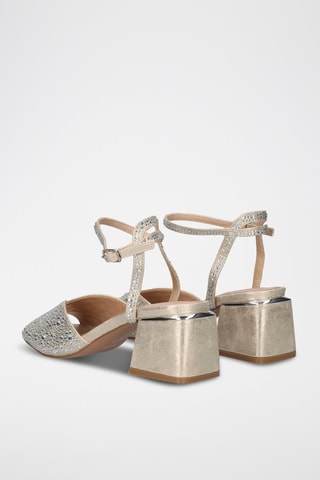 Sandales à talons Carmen - Doré