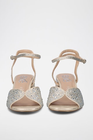 Sandales à talons Carmen - Doré