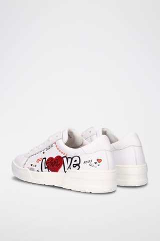 Sneakers Bianco e rosso - Bianco e rosso