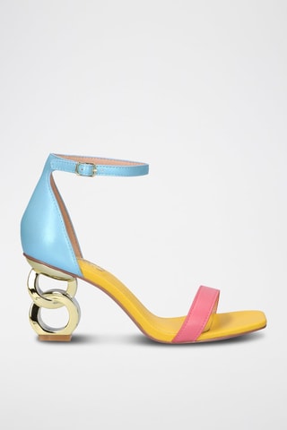 Décolleté - Blu e rosa