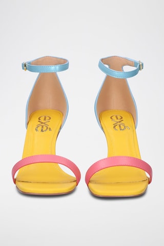 Décolleté - Blu e rosa