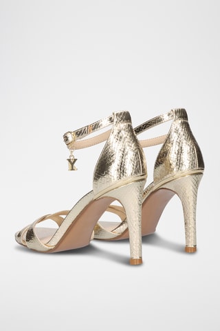 Sandali con tacco - Dorato