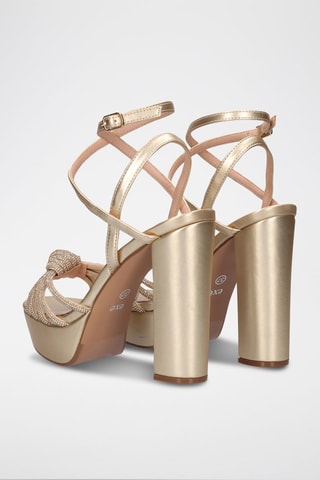 Sandales à talons Ophelia - Doré