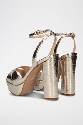 Sandales à talons Ophelia - Doré