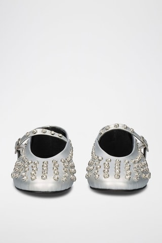 Scarpe baby in pelle - Argentato