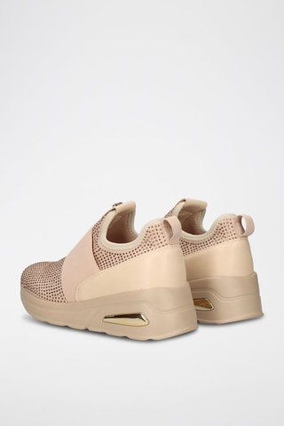 Slip-on con zeppa - Beige