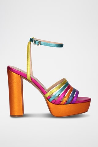 Sandali con tacco - Rosa