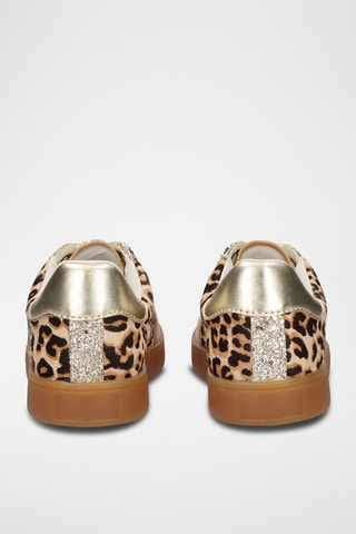 Sneakers in pelle - Beige