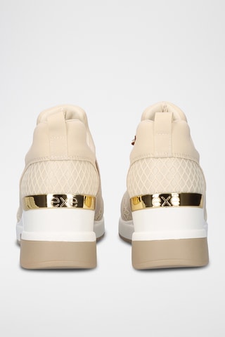 Slip-on con zeppa - Beige