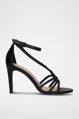 Sandali con tacco - Nero