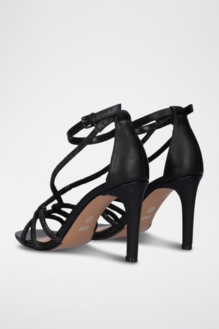 Sandali con tacco - Nero