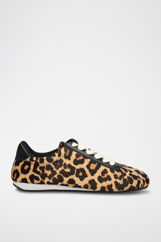 Sneakers in pelle - Marrone