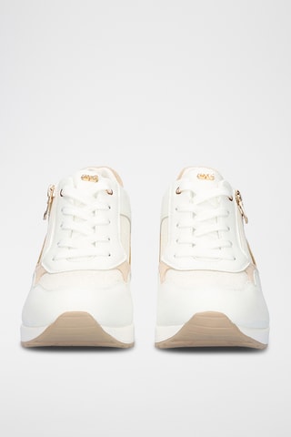 Sneakers con zeppa - Bianco