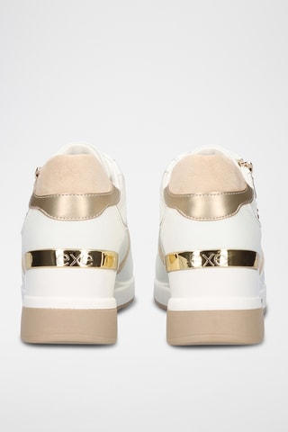 Sneakers con zeppa - Bianco