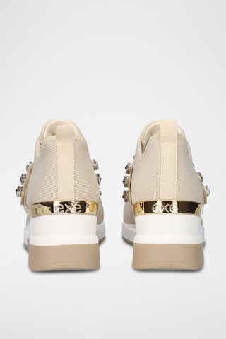 Slip-on con zeppa - Beige