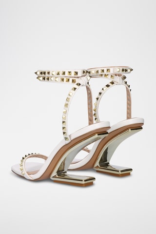 Sandali con tacco - Bianco