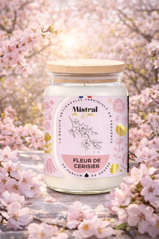 Bougie parfumée "Fleur de cerisier"