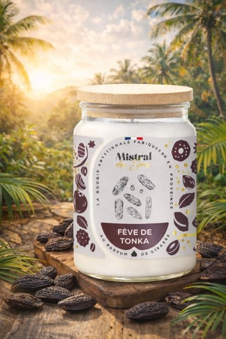 Bougie parfumée "Fève de Tonka"