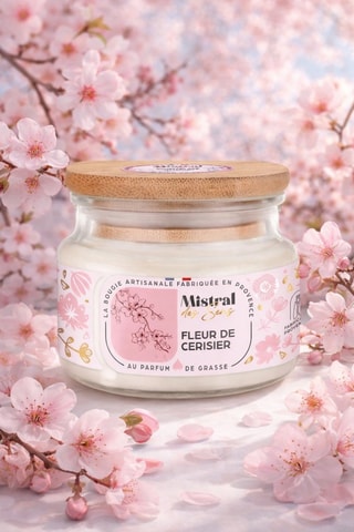 Bougie parfumée "Fleur de cerisier"